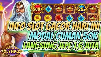 Zeus Slot Modal 50K Terbaru 2024 Terbaru Hari Ini